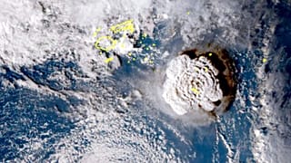 Tonga Volcano Eruption