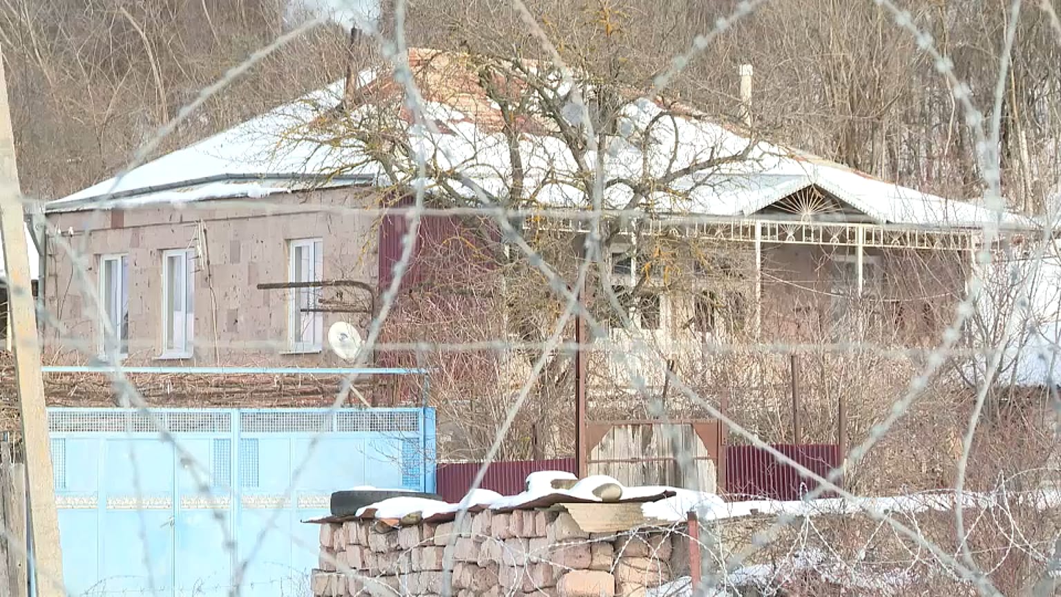 Дом вблизи линии разграничения