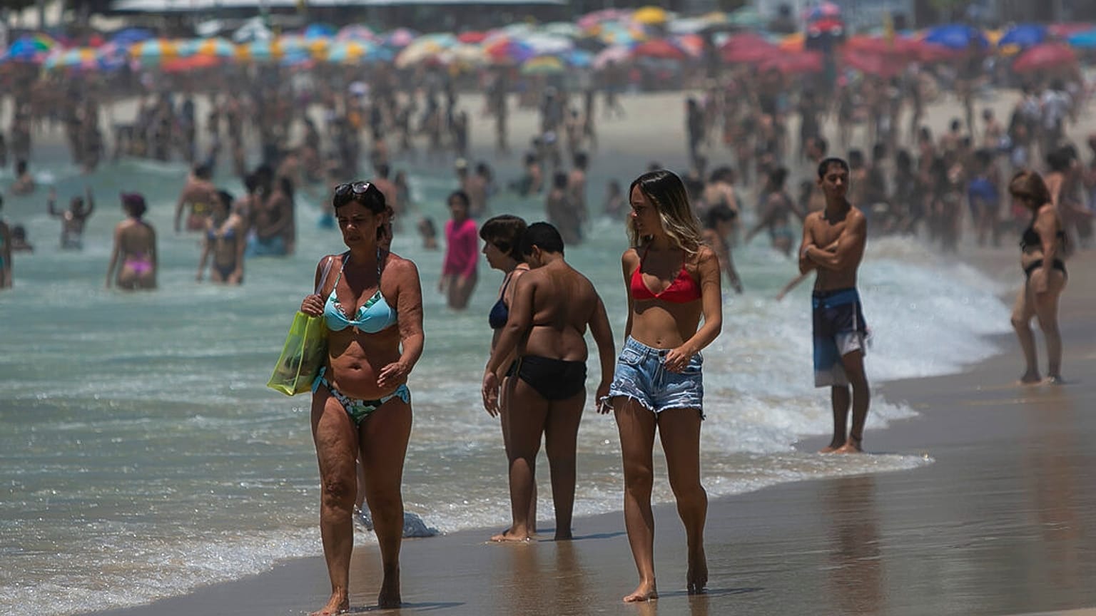 Am Strand von Ipanema