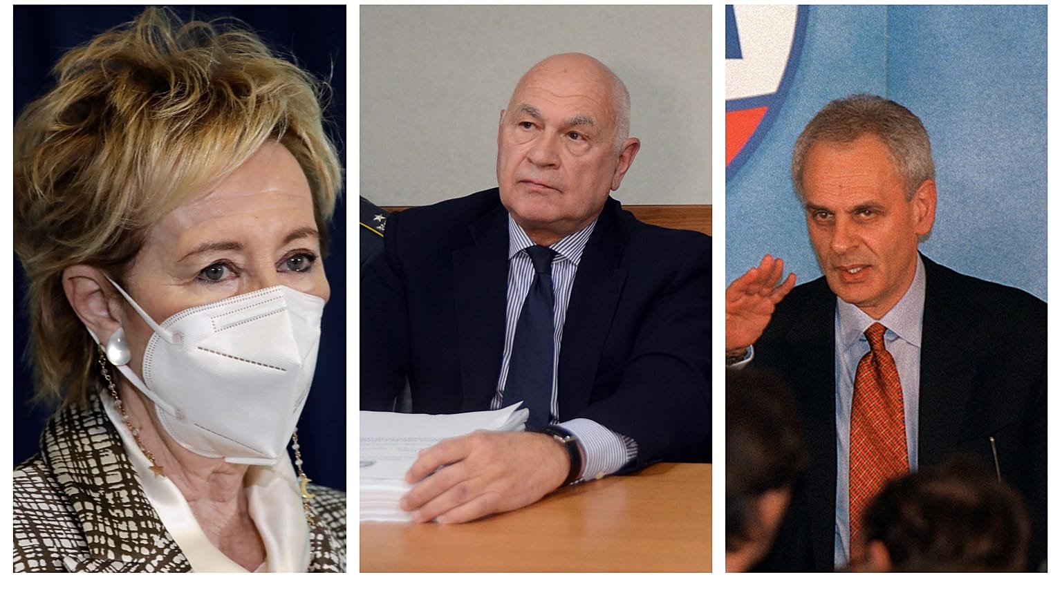 Letizia Moratti, Carlo Nordio e Marcello Pera