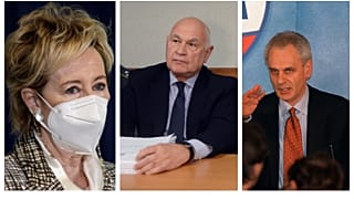 Letizia Moratti, Carlo Nordio e Marcello Pera