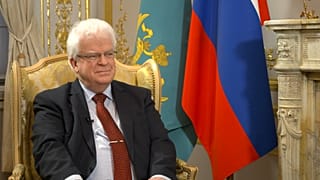 'Russia has no plans to invade Ukraine or any other country,' says Moscow's ambassador to the EU
