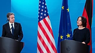 US-Außenminister Antony Blinken und die deutsche Außenministerin Annalena Baerbock