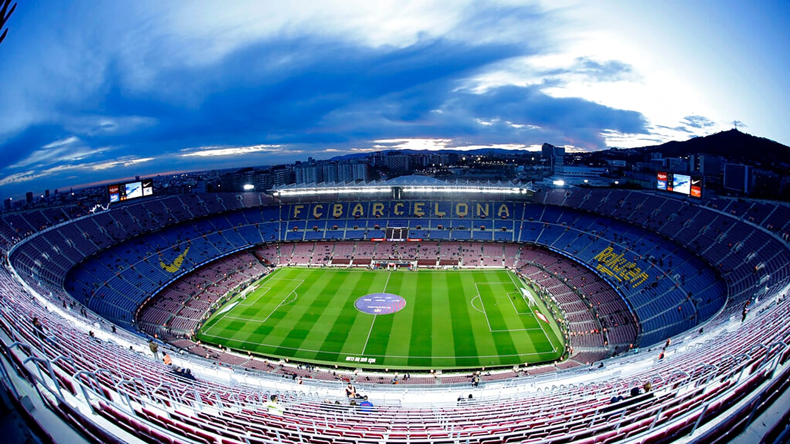 Camp Nou, the home of FC Barcelona