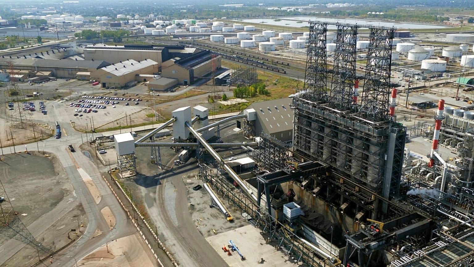 the BP Whiting refinery in East Chicago