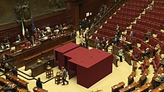 Un momento dello spoglio 