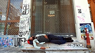 Άστεγος στη Θεσσαλονίκη