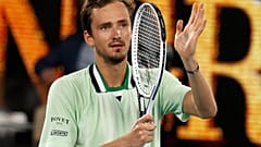 Даниил Медведев после непростой победы в четвертьфинале Australian Open
