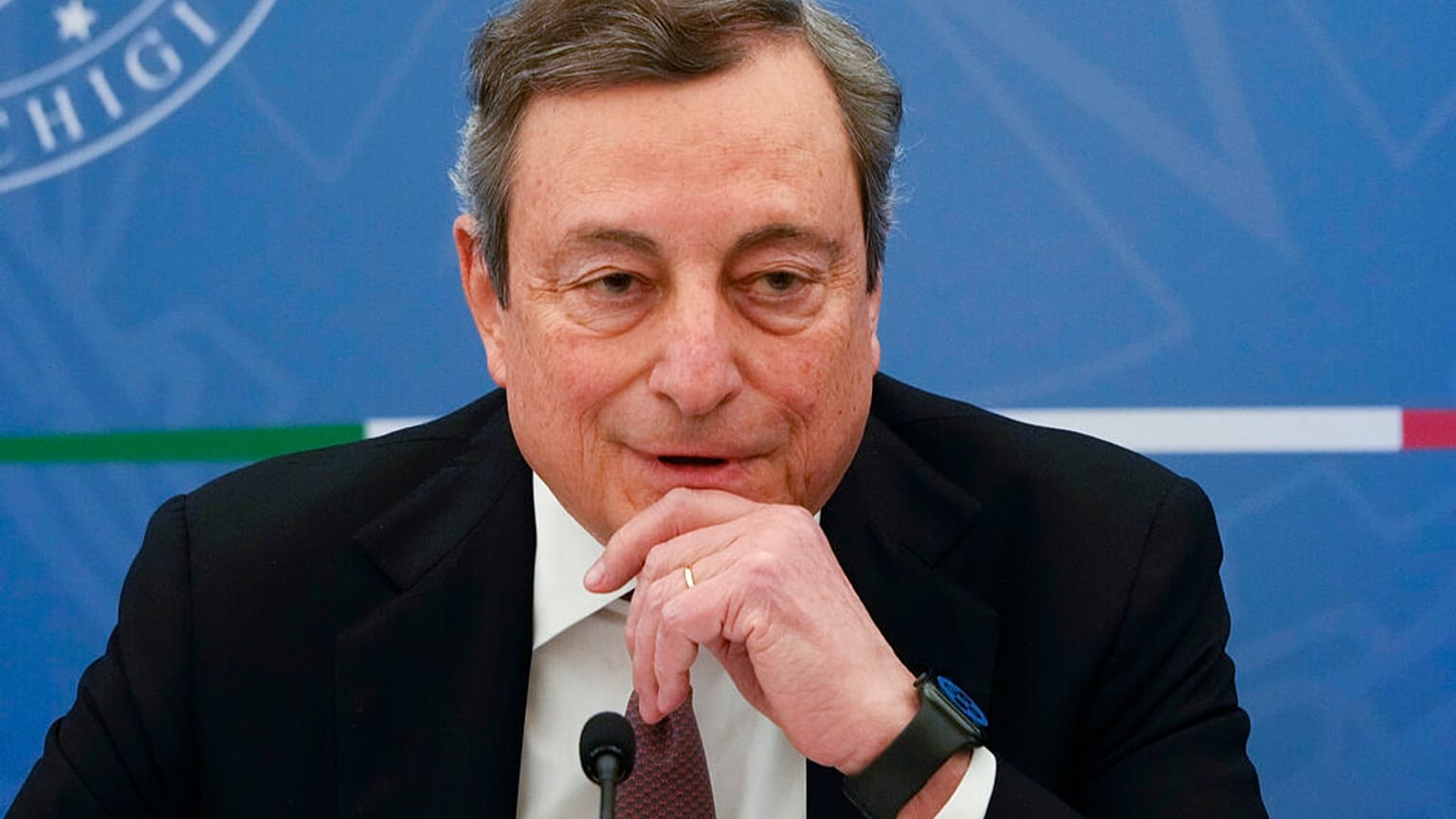 Mario Draghi, primer ministro de Italia