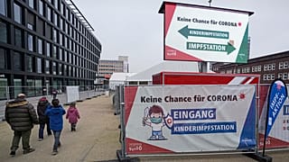 Impfstelle in Duisburg
