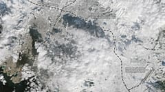 Η Αθήνα στις 25 Ιανουαρίου (φωτογραφία Copernicus 2)