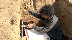 Mitarbeiter der Forschungsgruppe im Côa-Tal