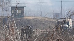 South Korean army soldiers are seen in Paju, near the border with North Korea, South Korea, 27 January 2022
