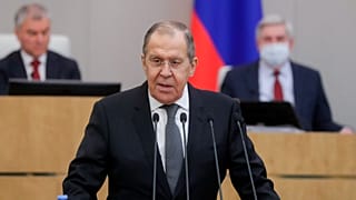 وزير الخارجية الروسي سيرغي لافروف 