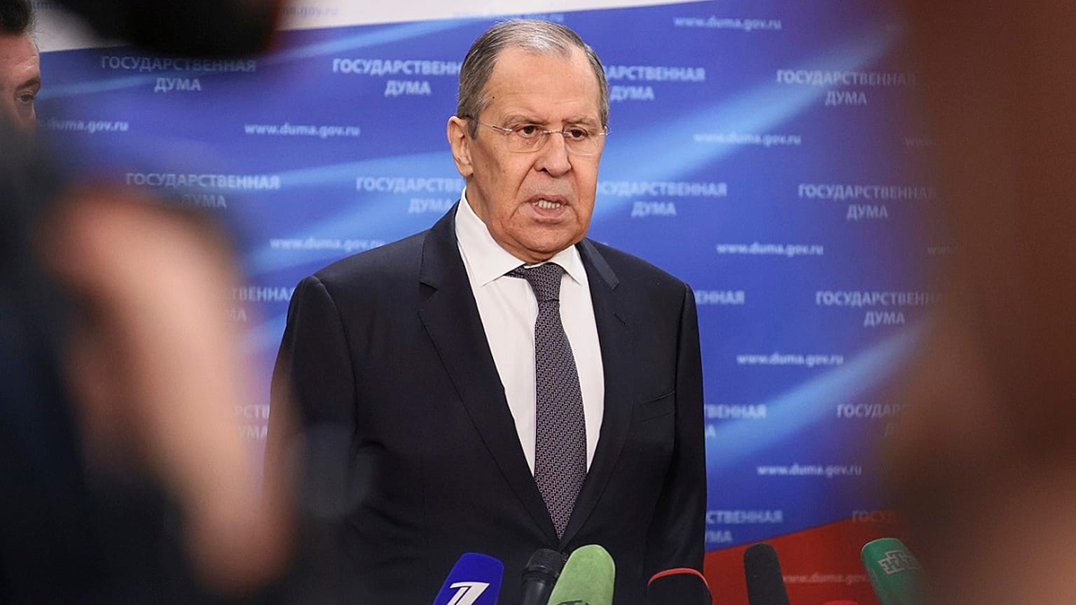 Der russische Außenminister Sergej Lawrow 