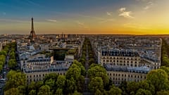 There was a significant drop in pollution in cities like Paris, Milan and Barcelona.