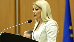 Η πρόεδρος της Βουλής Αννίτα Δημητρίου