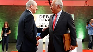 Rui Rio (PSD) e António Costa (PS)