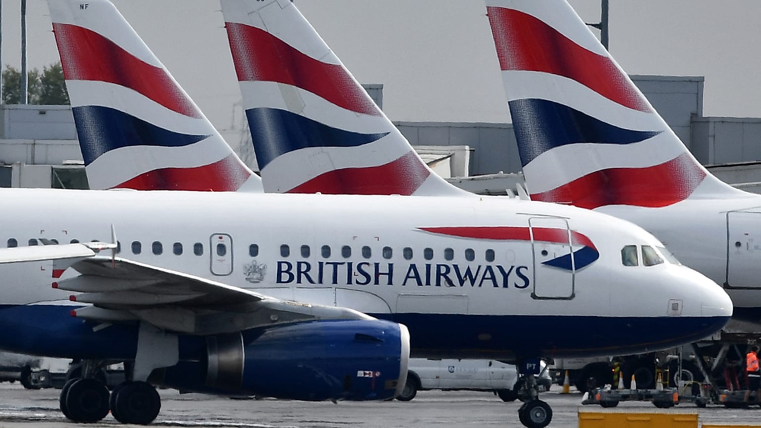 British Airways planes.