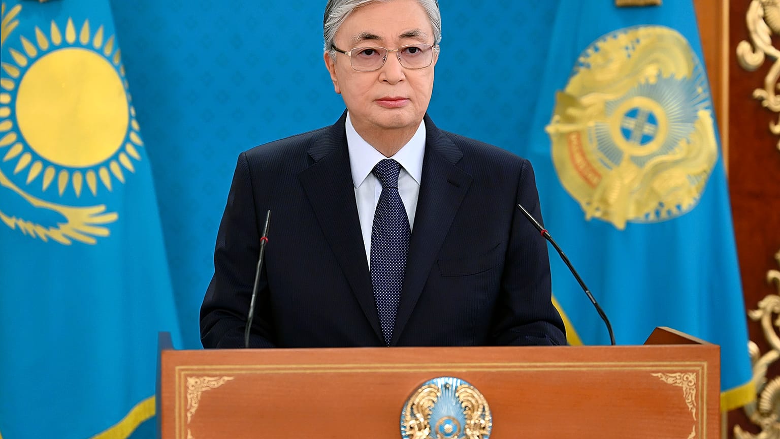  Kazakistan Cumhurbaşkanı Kasım Cömert Tokayev