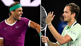 Nadal venceu Berrentino e Medvedev bateu Tsitsipas, nas "meias"