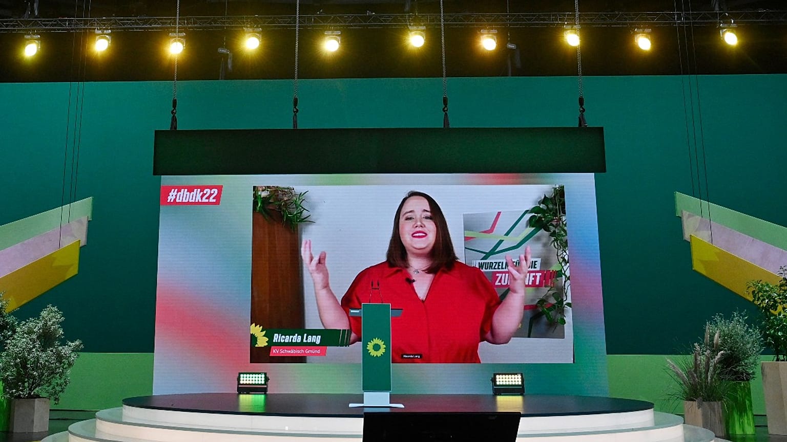 Rede von Ricarda Lang auf dem Parteitag der Grünen, 29.01.2022