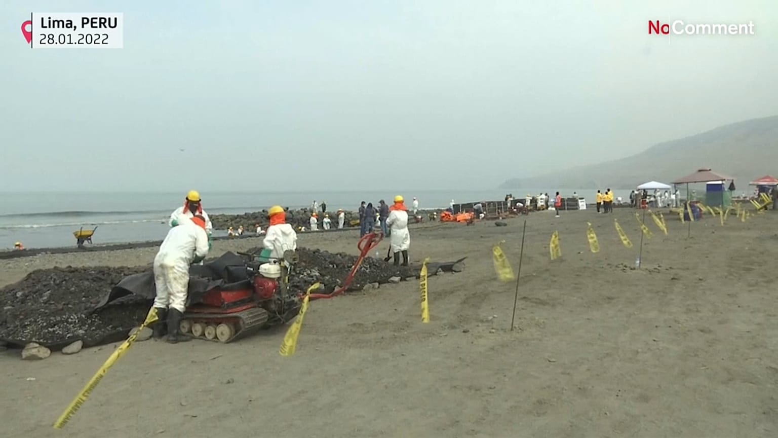 12.000 Barrel: Ölpest in Peru noch schlimmer als zuvor bekannt