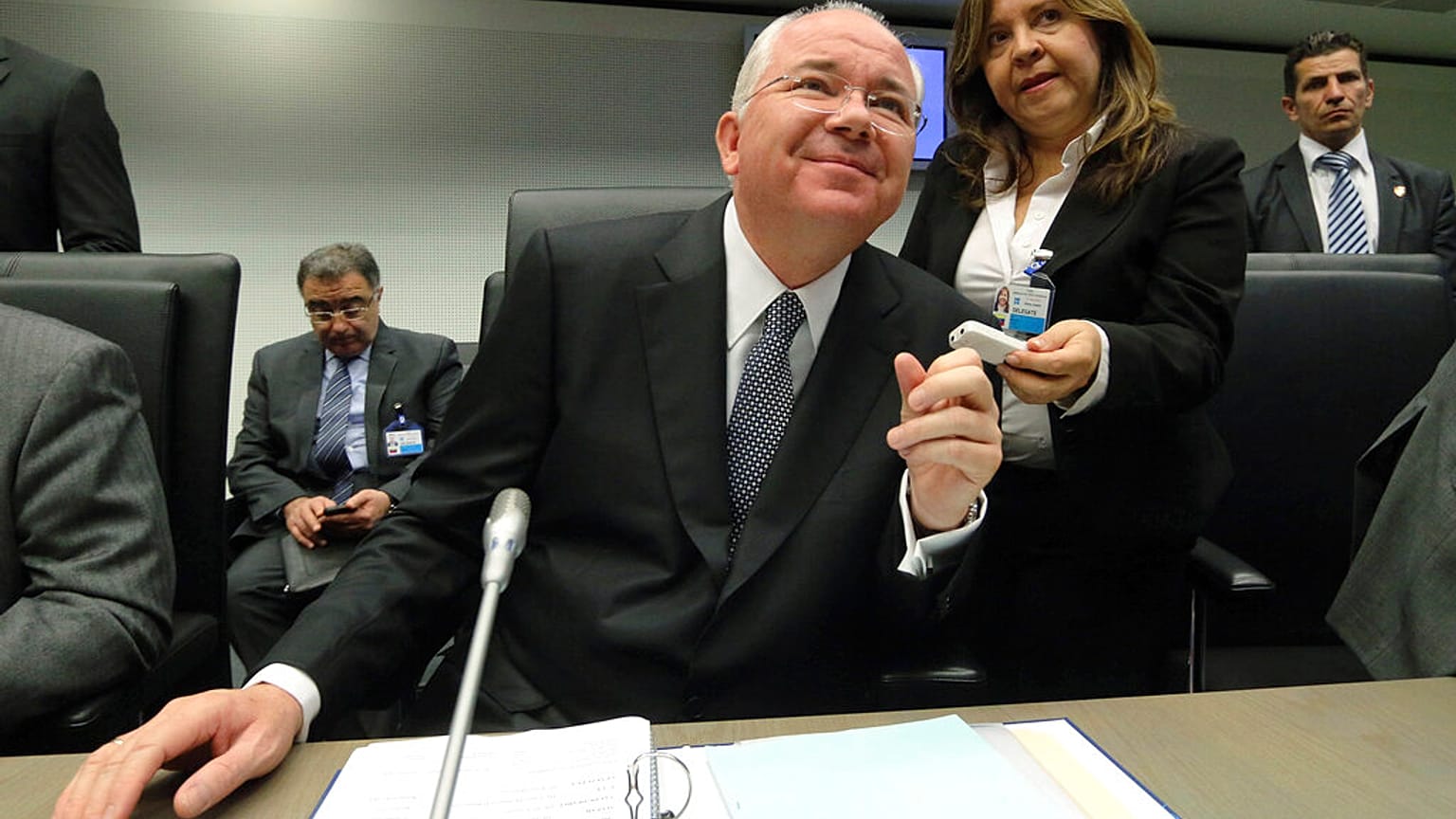 Eski Venezuela Petrol Bakanı Rafael Ramirez (Arşiv)