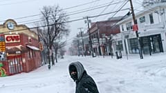 Bisher schlimmster Sturm des Jahres: 5 cm Schnee pro Stunde in New York