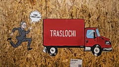 Il murales dedicato dall'artista Laika a Mattarella, comparso a Roma nella notte tra il 29 e il 30 gennaio, dopo la sua rielezione. 