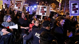 Manifestação contra as medidas de combate à covid-19