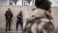 IŞİD militanlarına yönelik operasyon düzenleyen SDG mensupları, Haseke, Suriye 