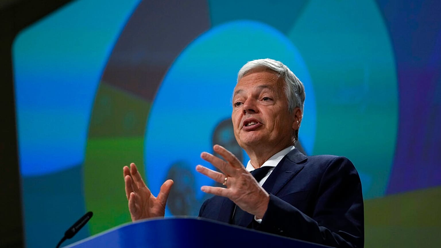 Didier Reynders igazságügyi biztos 