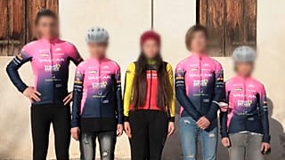 Le cicliste afghane in Italia
