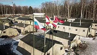 Az orosz hadsereg újabb katonai tábort létesít Belaruszban