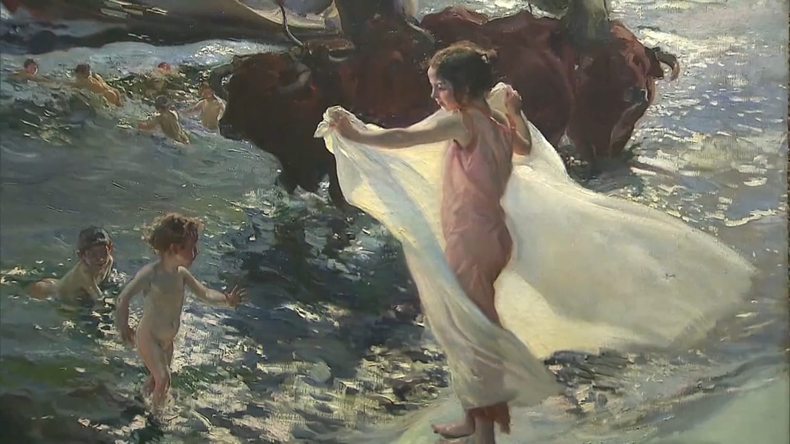 La hora del baño, de Joaquín Sorolla (1904)