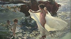 La hora del baño, de Joaquín Sorolla (1904)