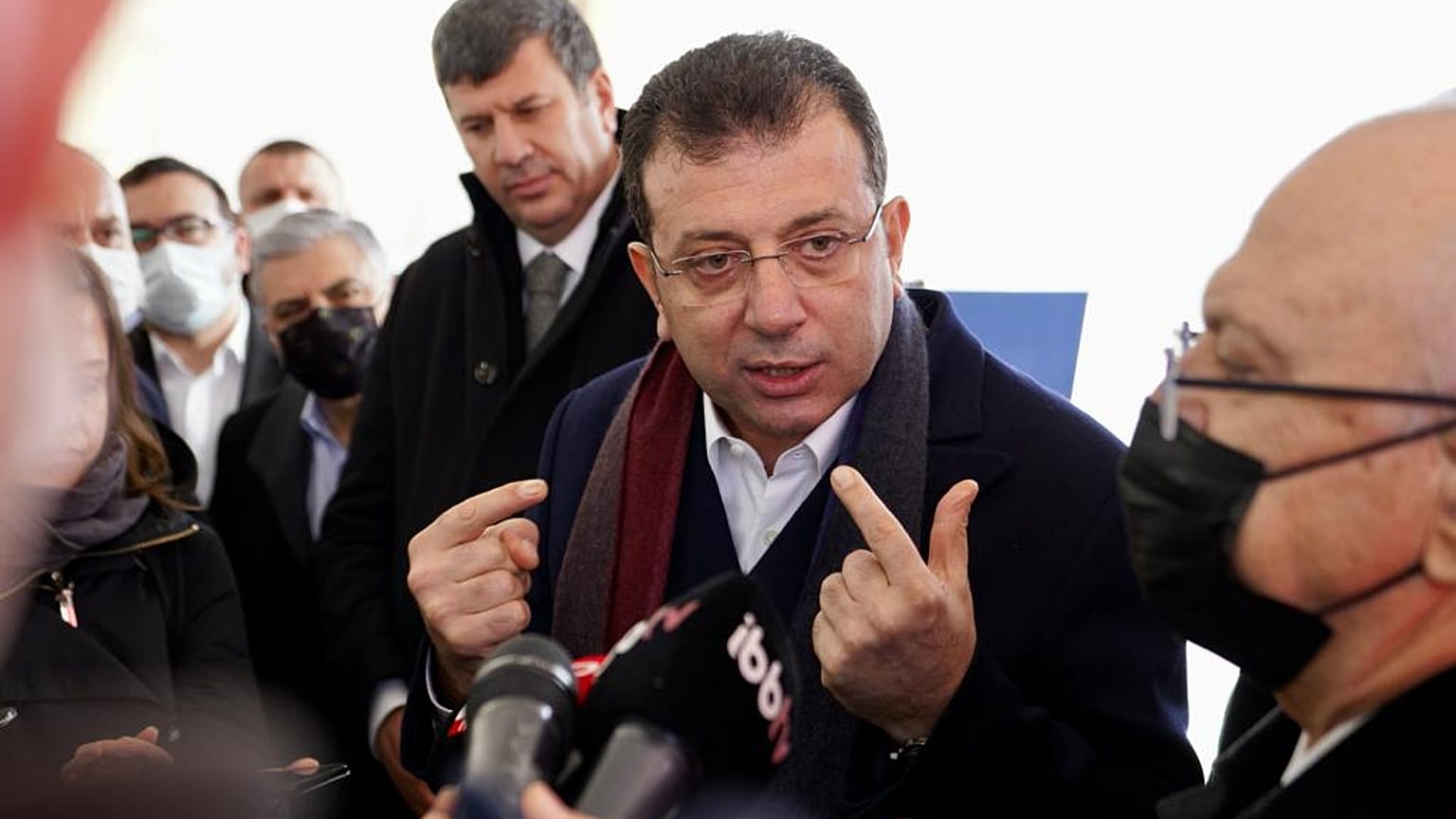 İBB Başkanı Ekrem İmamoğlu,