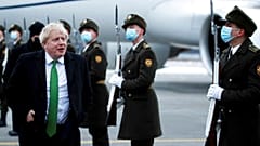 İngiltere Başbakanı Boris Johnson Ukrayna'nın başkenti Kiev'e giti