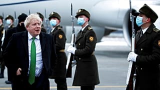 İngiltere Başbakanı Boris Johnson Ukrayna'nın başkenti Kiev'e giti
