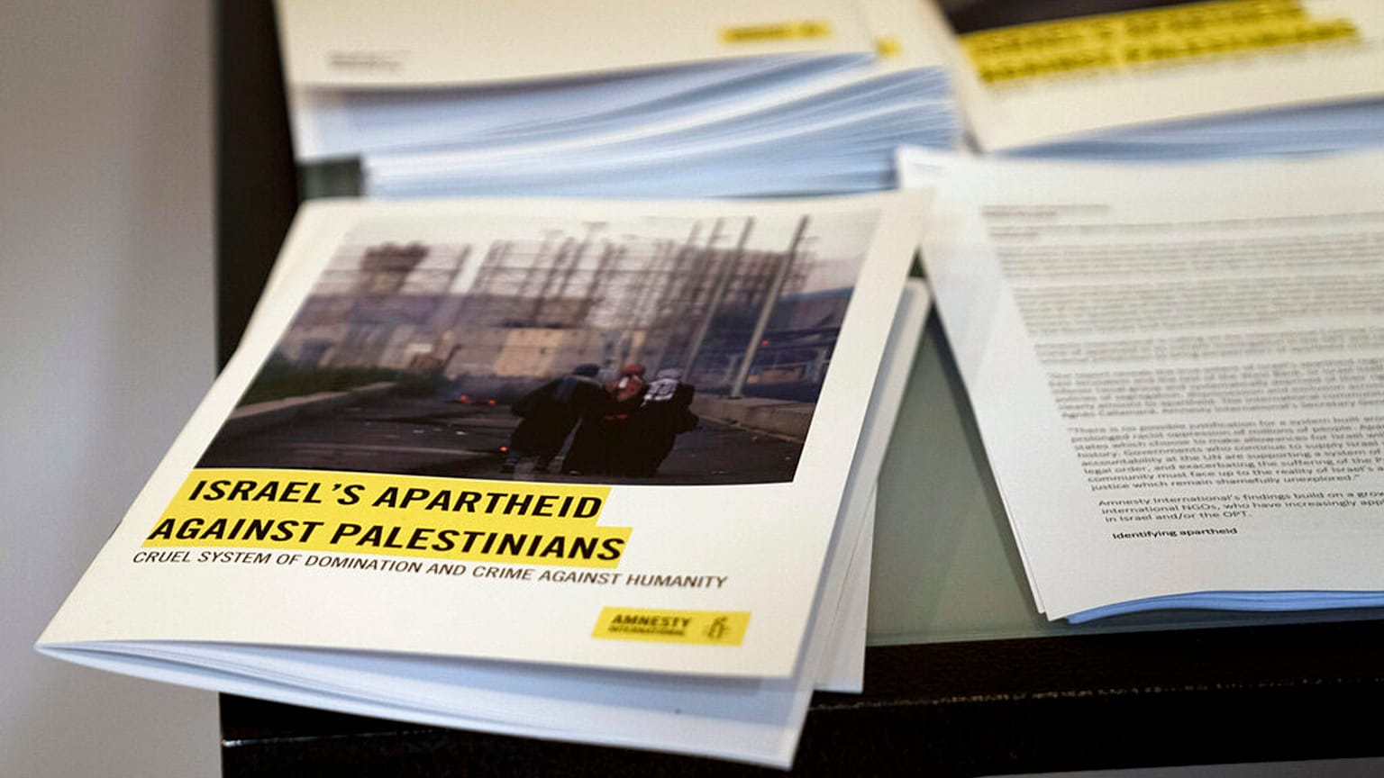 Az Amnesty International jelentése Izraelről