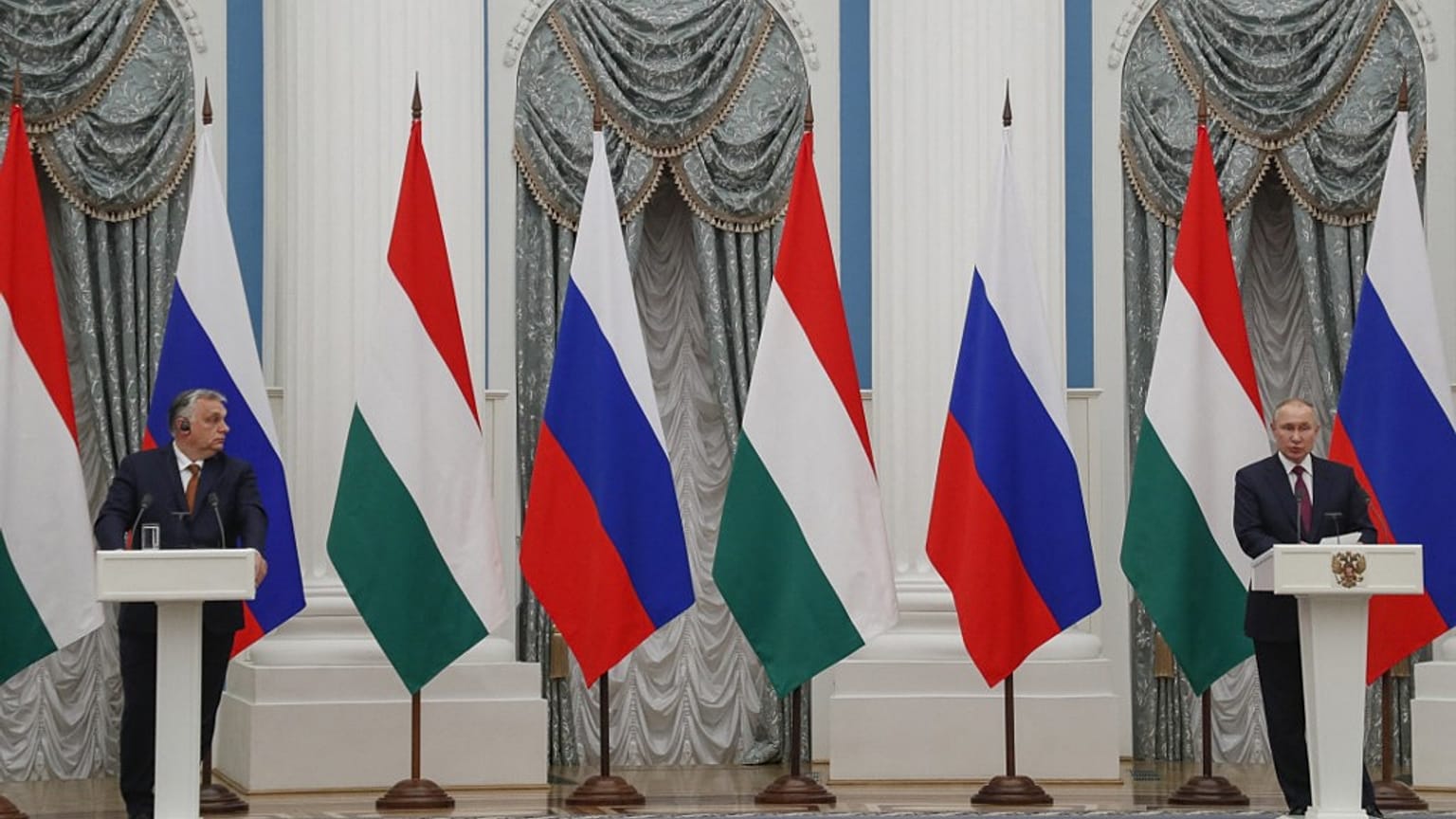 Putin e Orbàn a Mosca