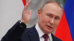 Владимир Путин на совместной пресс-конференции с Виктором Орбаном