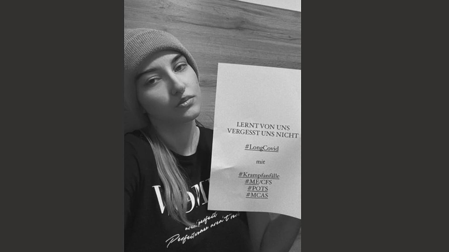 Natalie schildet LongCovid in den sozialen Medien