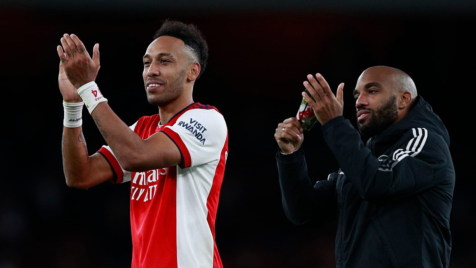 Aubameyang Ende 2021 im Trikot des FC Arsenal