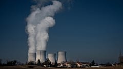 Centrale nucléaire du Bugey, près de Lyon en France, le 25 janvier 2022