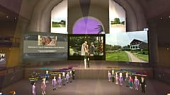 Traci and Dave Gagnon first met in the virtual world and married in the metaverse in September last year. 