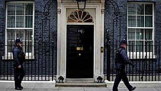 a brit kormányfői rezidencia a Downing street 10. alatt