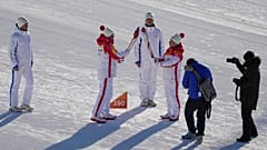 Эстафета олимпийского огня прошла по Великой китайской стене