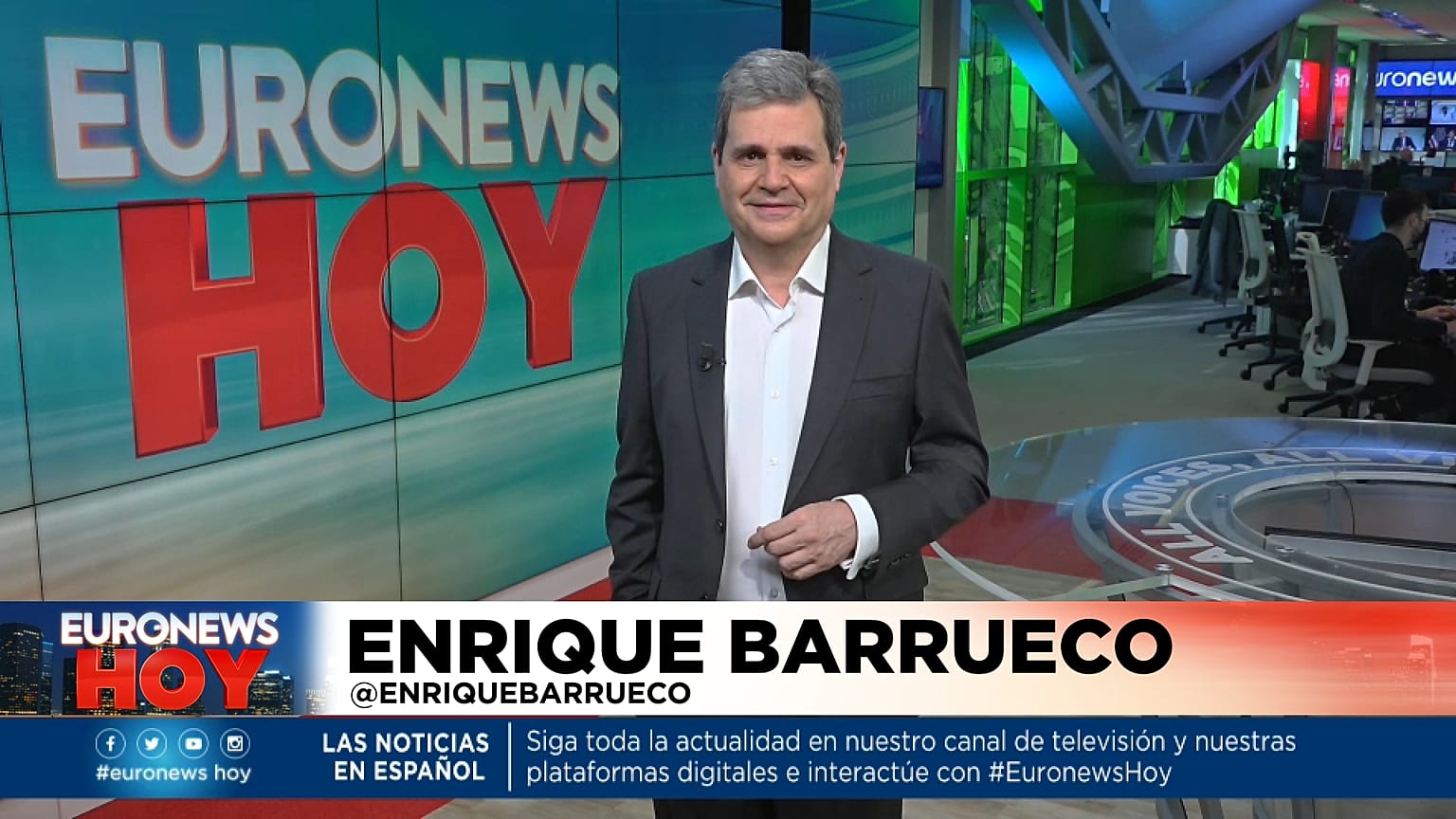 Las claves del día en veinte minutos presentas por Enrique Barrueco